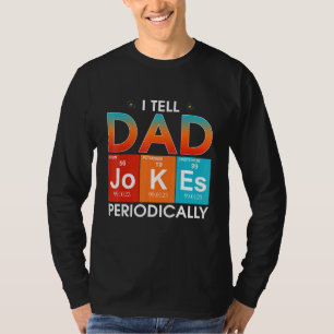 Camiseta Hombres, Le Cuento A Papá Chistes Periódicamente P