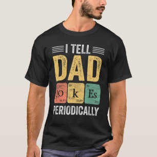 Camiseta Hombres, Le Cuento Chistes A Papá Periódicamente