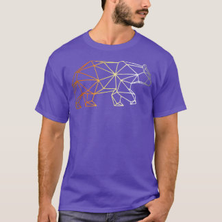 Camiseta Hombres LGBT Gay Bear Premium 1388