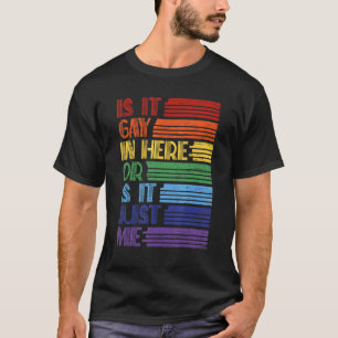 Camiseta Hombres Lgbt Orgullo Gay Trans Lesbiana Es Gay Lgb