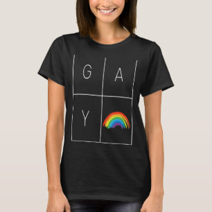 Camiseta HOMBRES LGBTQ HOMOSEXUALES LGBTTI HOMBRES LGBT Arc