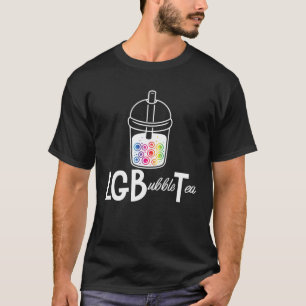 Camiseta Hombres Lgbublete Boba Tea Bubble Tea LGBT