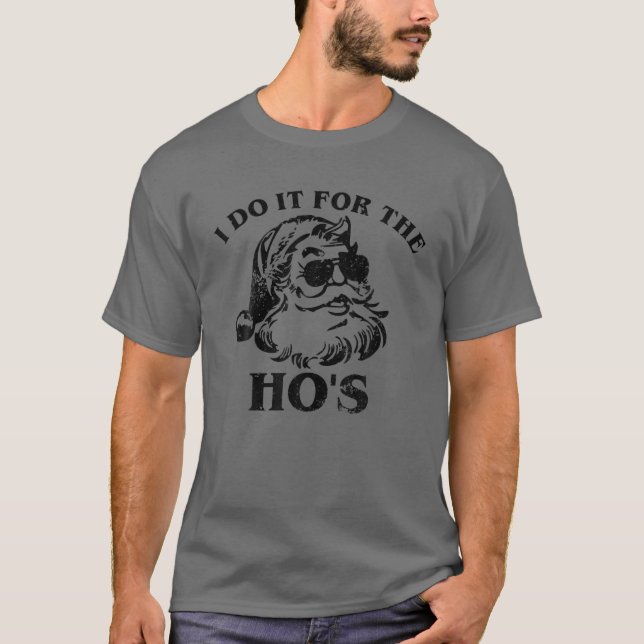Camiseta Hombres, lo hago por el gracioso e inapropiado Chr (Anverso)