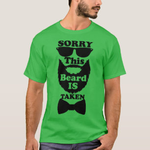Camiseta Hombres Lo siento Esta barba se toma divertido ama