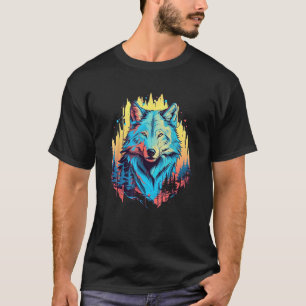Camiseta Hombres Lobo Y Lobo Mujeres Niños 5