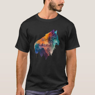 Camiseta Hombres Lobo Y Lobo Mujeres Niños 51