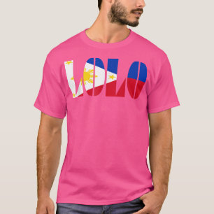 Camiseta Hombres Lolo Tee Abuelo Abuelo de Bandera Filipina