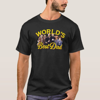Camiseta Hombres Los Tres Estúpidos El Cuarto Mejor Papá
