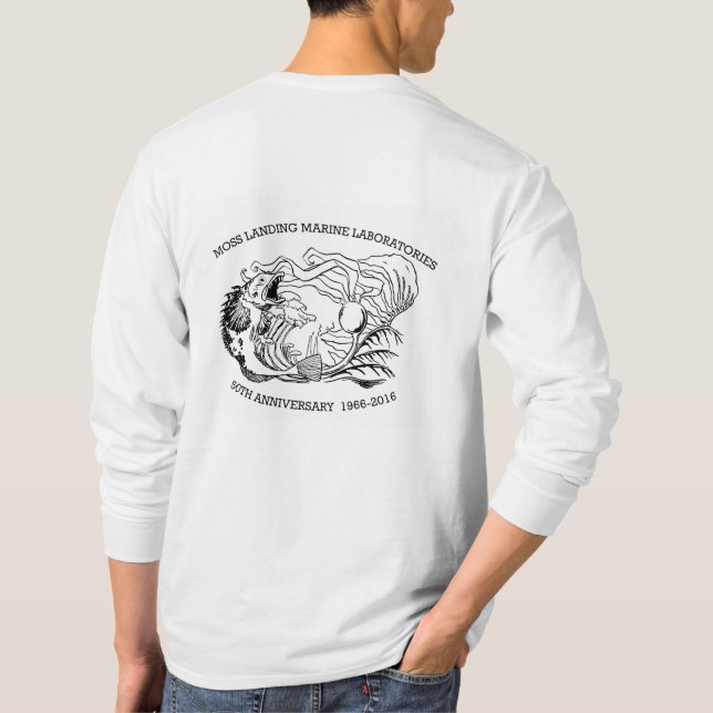 Camiseta (hombres): manga larga, Lingcod/quelpo (Reverso)