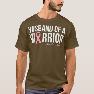Camiseta Hombres Marido De Sobreviviente De Cáncer De Mama