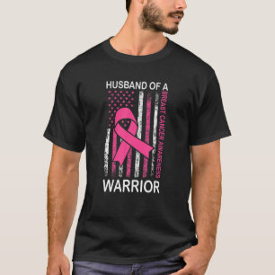 Camiseta Hombres Marido De Un Guerrero Concienciación Sobr