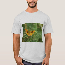Camiseta Hombres Mariposa Gris