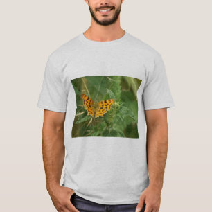 Camiseta Hombres Mariposa Gris
