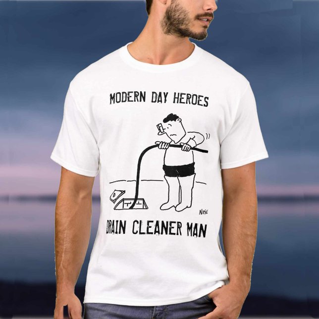 Camiseta Hombres más limpios de drenaje (Subido por el creador)
