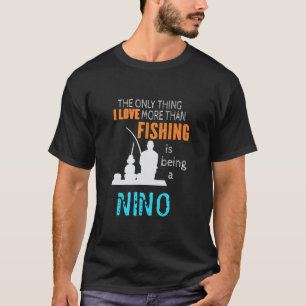 Camiseta Hombres Más Que Amor Pesca Nino Mexicano Español G