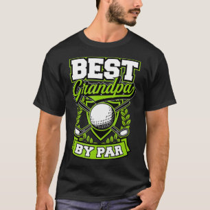 Camiseta Hombres Mejor Abuelo De Par Golfing Grandpa