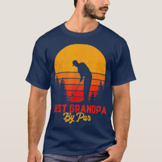 Camiseta Hombres Mejor Abuelo Por Par Golf Lover Regalo Par