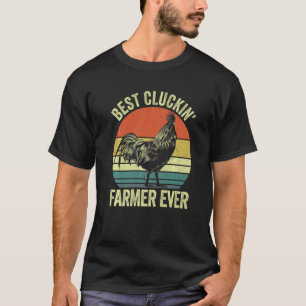 Camiseta Hombres Mejor agricultor de cluckin que se está ye