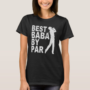 Camiseta Hombres Mejor Baba Por Par Disk Golf Para Hombres 