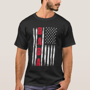 Camiseta Hombres Mejor Baba Que La Bandera Estadounidense P