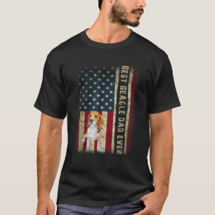 Camiseta Hombres Mejor Beagle Papá Jamás Perro Amante Bande