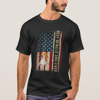 Camiseta Hombres Mejor Beagle Papá Jamás Perro Amante Bande