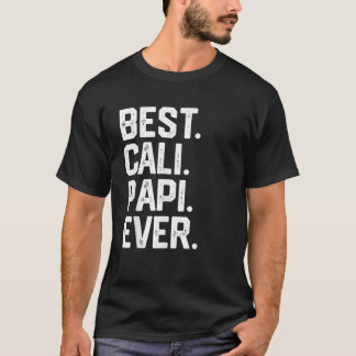 Camiseta Hombres mejor Cali Papi jamás abuelo de regalo por