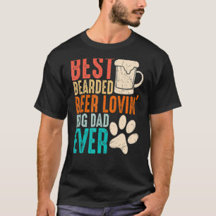 Camiseta Hombres Mejor Cerveza De Caballo Amante Perro Papá