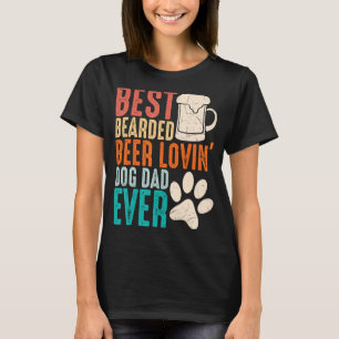 Camiseta Hombres Mejor Cerveza De Caballo Que Ama Perro Pap