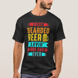 Camiseta Hombres Mejor Cerveza De Cabello Amante Perro Padr
