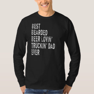 Camiseta Hombres Mejor Cerveza De Cabello Que Ama La Camion