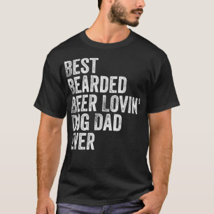 Camiseta Hombres Mejor Cerveza De Cabello Que Ama Perro Pad