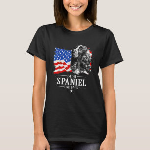Camiseta Hombres Mejor Cocker Spaniel Papá Nunca Fa De Band