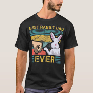Camiseta Hombres Mejor Conejo Padre Nunca Padres Día Conejo