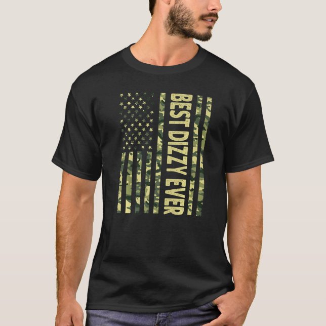 Camiseta Hombres Mejor Dizzy Que Ee. Uu. (Anverso)