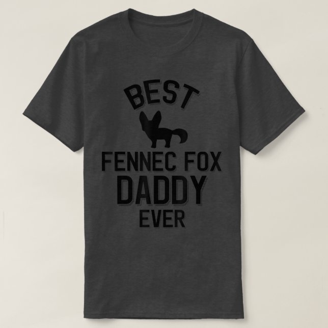 Camiseta Hombres Mejor Fennec Para Papi (Diseño del anverso)