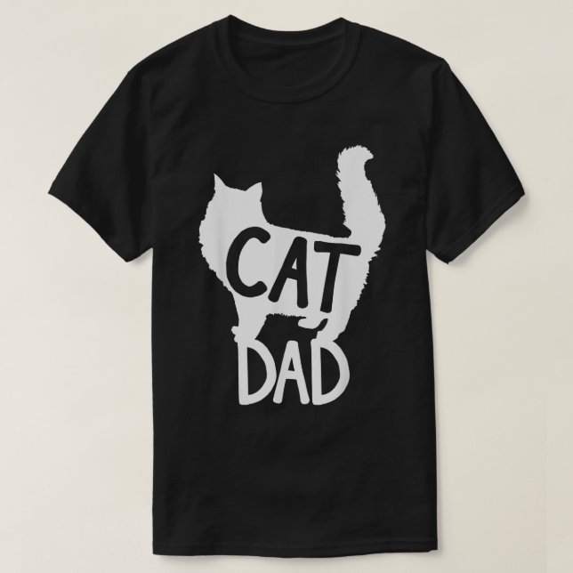 Camiseta Hombres Mejor Gato Padre Día Hombres Papá Kitty Pa (Diseño del anverso)