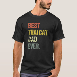Camiseta Hombres Mejor Humor De Gato De Gato De Gato Tailan