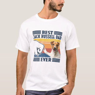 Camiseta Hombres Mejor Jack Russell Dad Papá Nunca Funny Pe