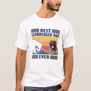 Camiseta Hombres Mejor Leonberger Dad Papá Nunca Funny Perr