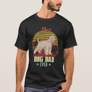Camiseta Hombres Mejor Llanta Recubierta Ablada Terrier Pap