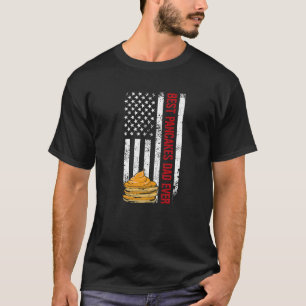 Camiseta Hombres Mejor Panqueques papá