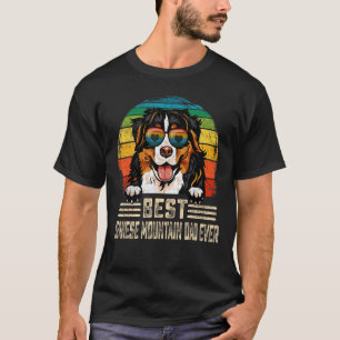Camiseta Hombres Mejor Papa Bernés De Montaña Siempre Vinta