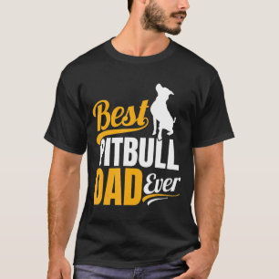 Camiseta Hombres Mejor Papa De Pitbull