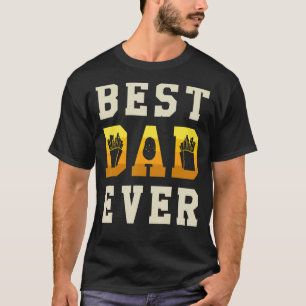 Camiseta Hombres Mejor Papá Jamás Patata De Fries Franceses