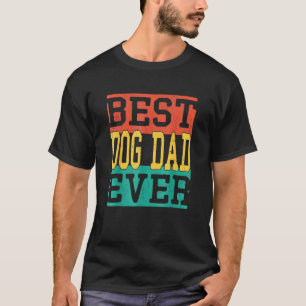 Camiseta Hombres Mejor Papá Perro de Guay Día del Padre