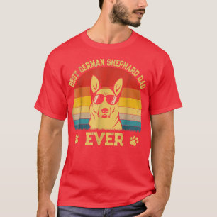 Camiseta Hombres Mejor Papá Perro Nunca T Pastor Alemán Pap