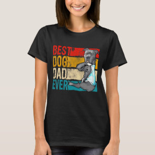 Camiseta Hombres Mejor Papá Pitbull Nunca Dueño De Perro Ba