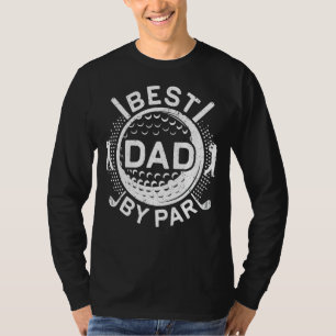 Camiseta Hombres Mejor Papá Por El Día Del Padre De Golf Pa