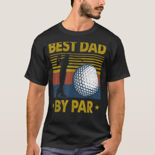 Camiseta Hombres Mejor Papá Por El Golf De Disco Par Para H
